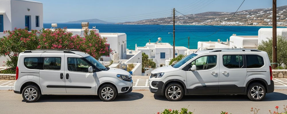 Ανακαλύψτε τα 7θέσια Fiat Doblo και Peugeot Rifter