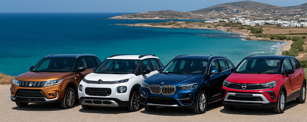 Ανακαλύψτε την Πάρο με τα SUV Αυτοκίνητα