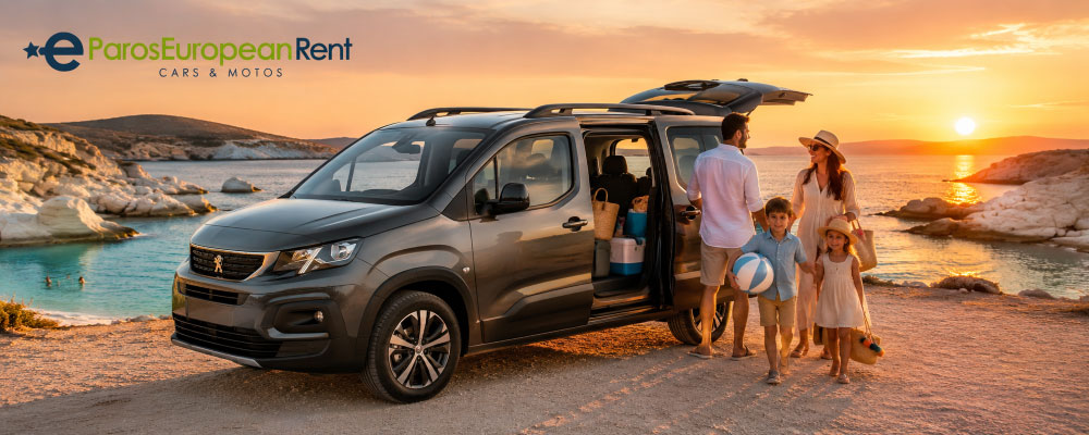 Location de Voiture Familiale à Paros