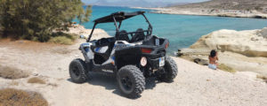 6. Rent a buggy, quad / atv with full equipment in Paros